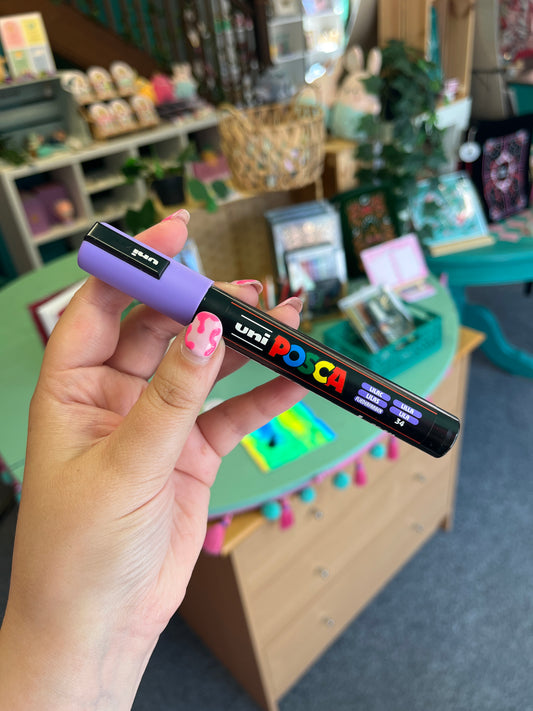 Lilac - Posca Pen