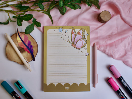 Butterfly - A5 Notepad