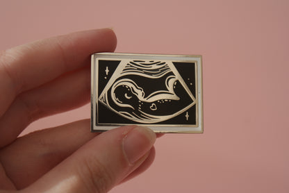 Baby’s First Picture - Enamel Pin - 50% Off RRP £8