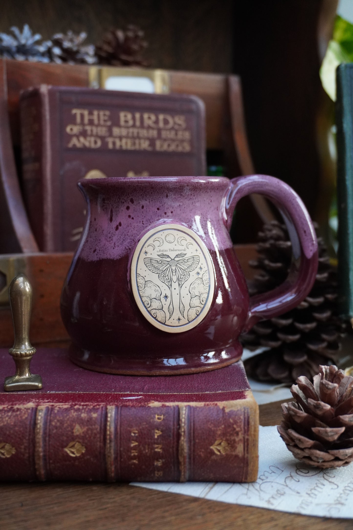 Moon Moth - Stonewear Mug - PRE ORDER