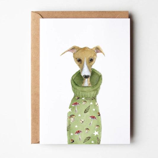 Whippet - Darling Eric - A6 Card