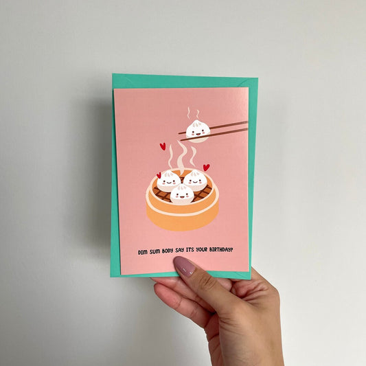 Dim Sum - A6 Card