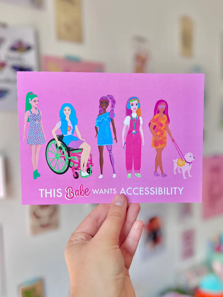 Disabled Babes - A5 Print