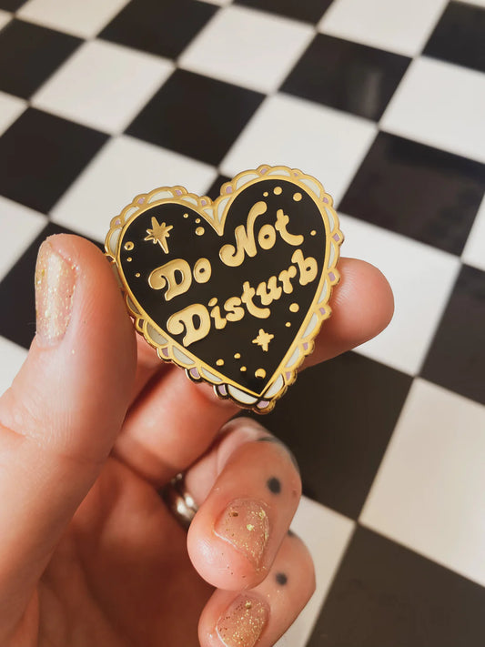 Do Not Disturb - Enamel Pin