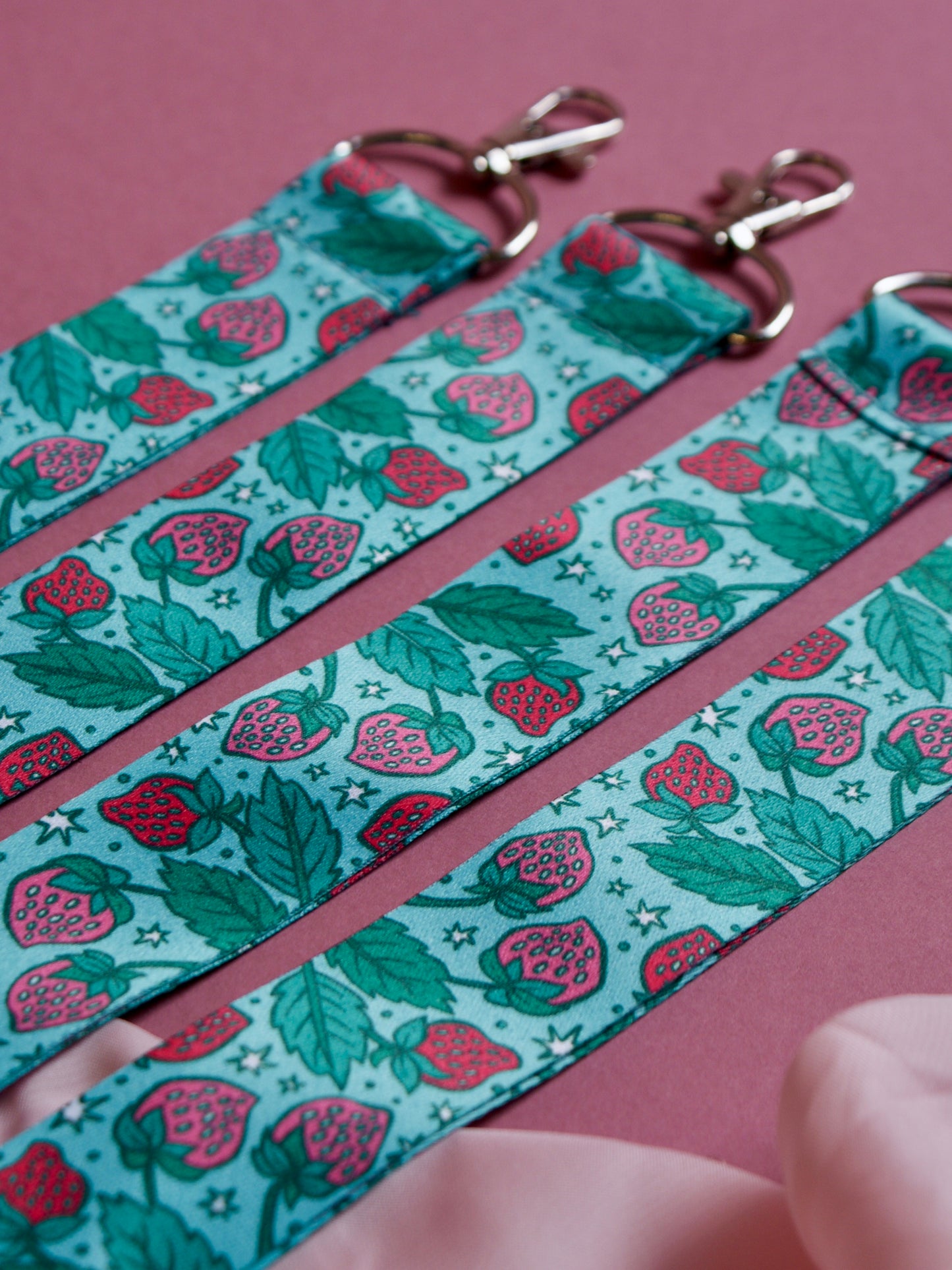 Strawberries - Lanyard