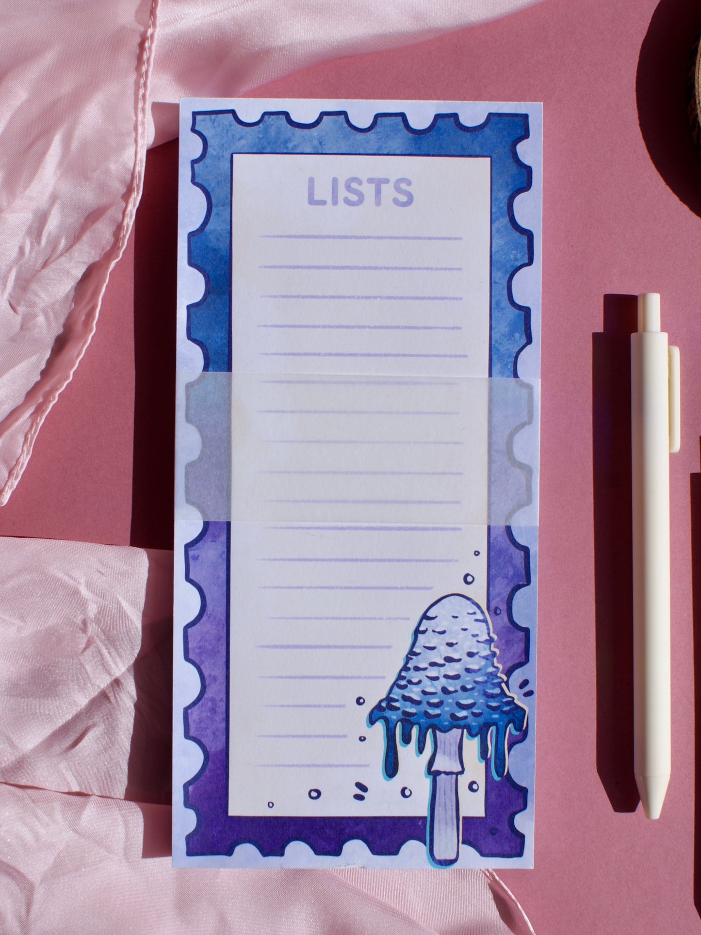 Mushroom List - Notepad