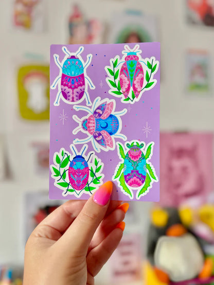 Bug Love - Sticker Sheet