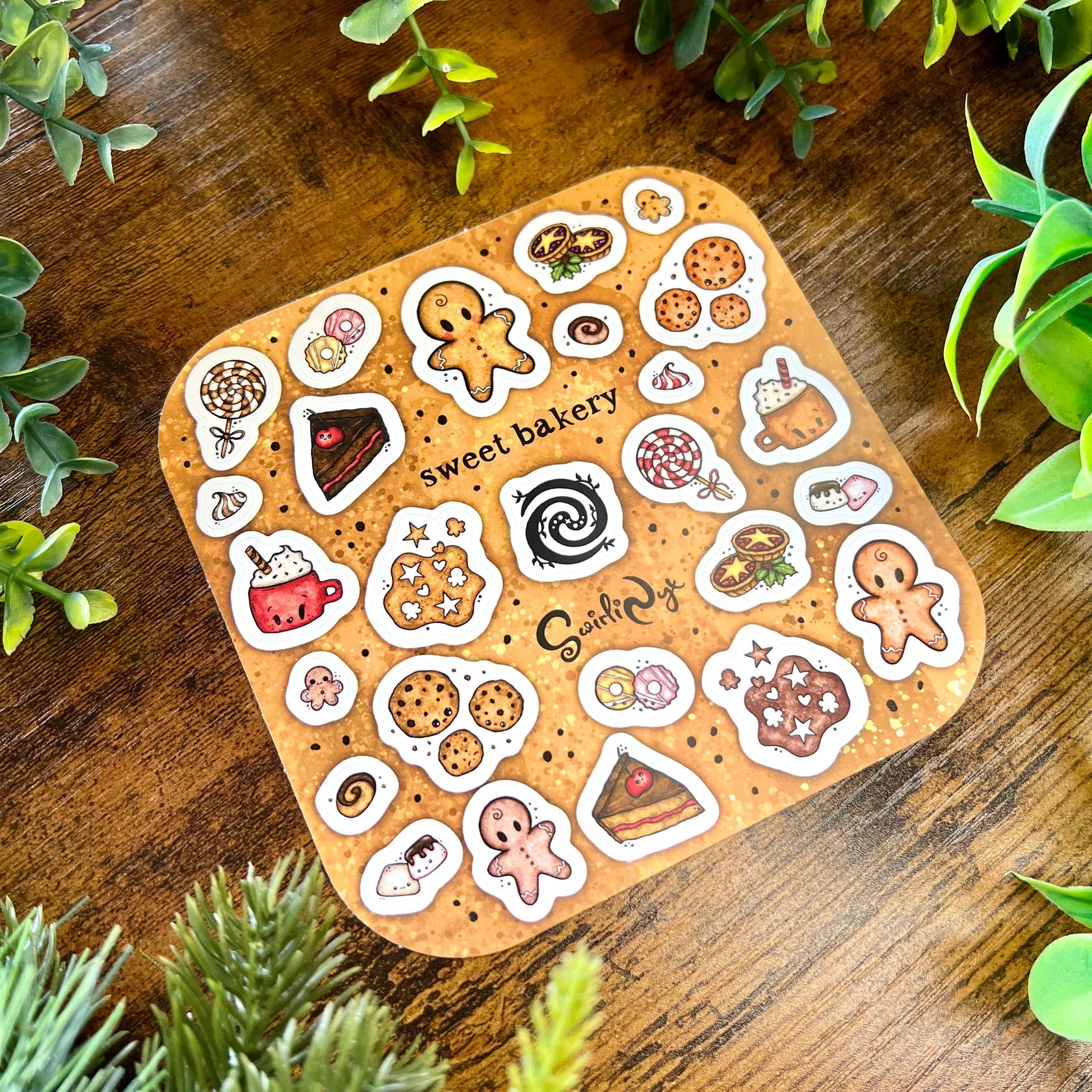 Golden Sweet Bakery - Sticker Sheet