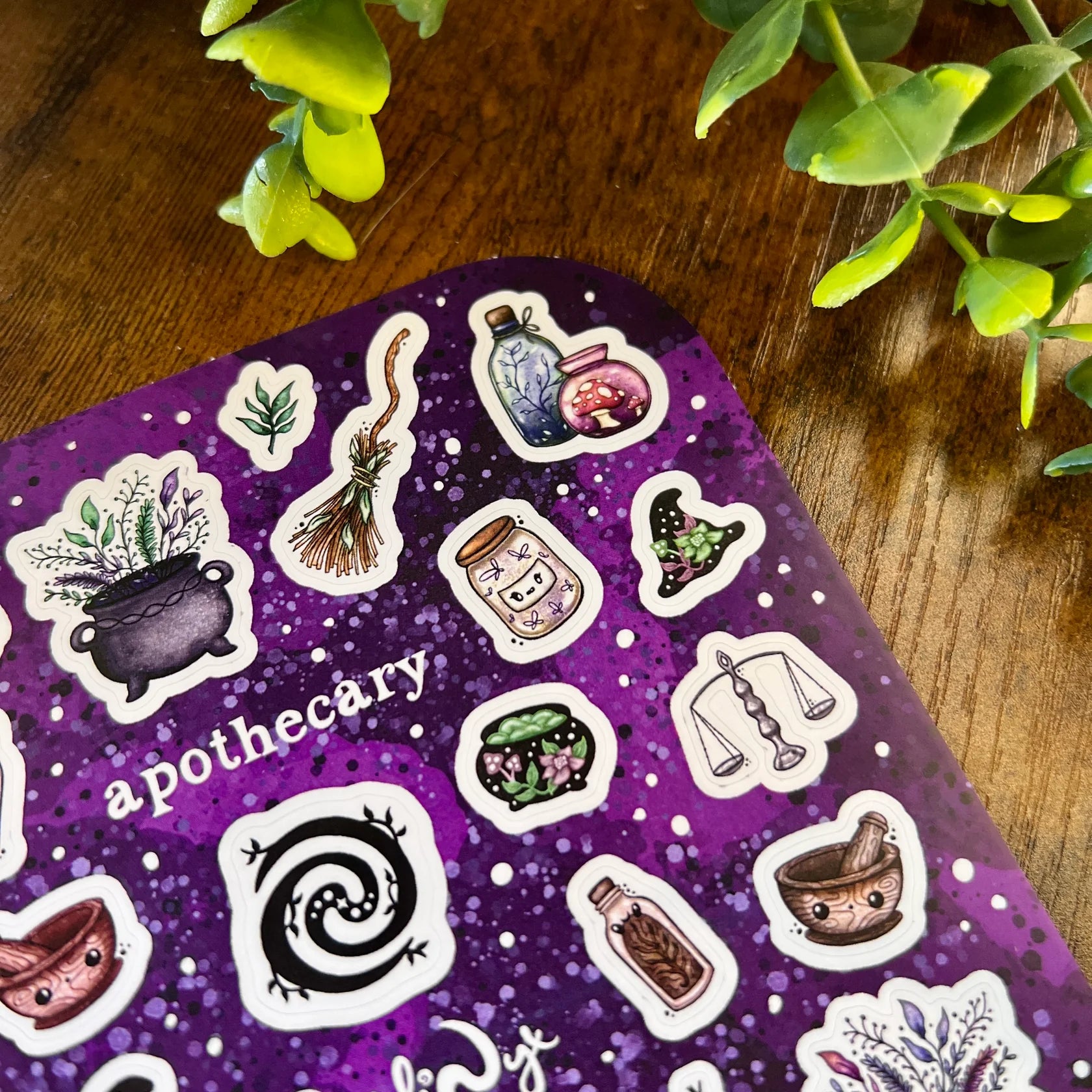 Purple Apothecary - Sticker Sheet