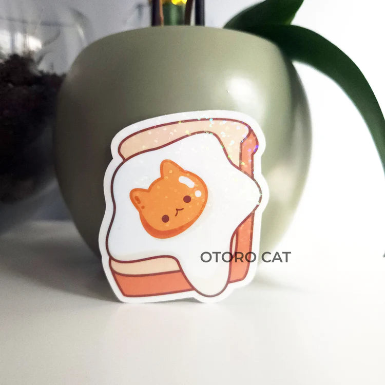 Egg Cat - Sticker