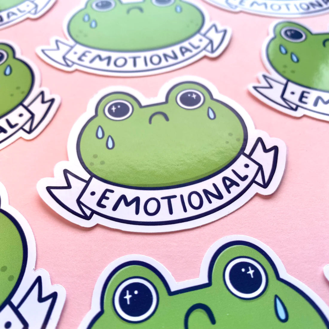 Emotional Froggo - Sticker