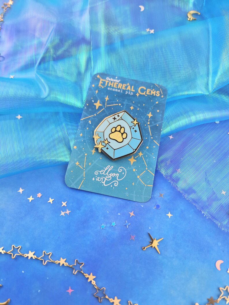 Ethereal Gems - Celeste - Enamel Pin