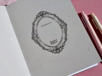 Theo - Handbound Velvet Notebook