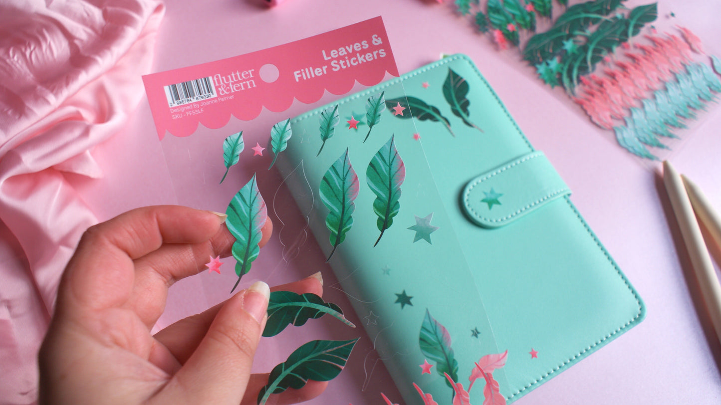 Leaves & Filler - Sticker Sheet