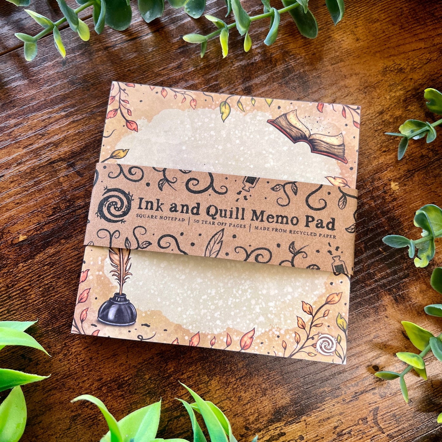 Ink And Quill - Memo Pad