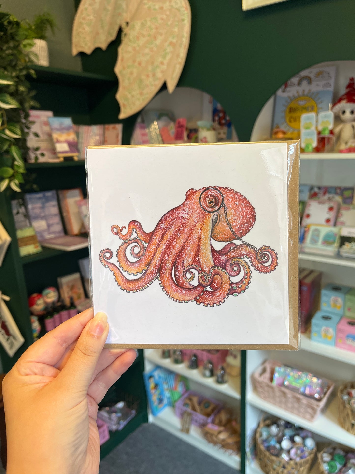 Monoctopus - Square Card