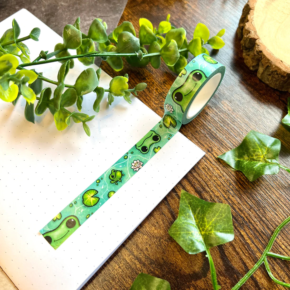 Froggish - Washi Tape - Flutter & Fern