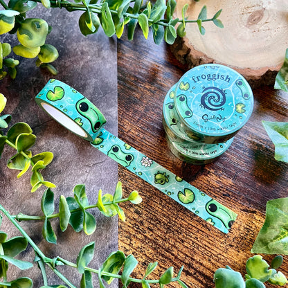 Froggish - Washi Tape - Flutter & Fern