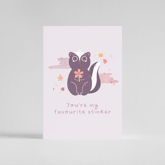 Favourite Stinker - A6 Card