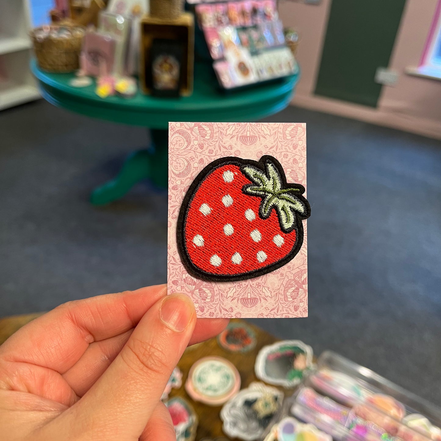 Strawberry - Iron On Patch