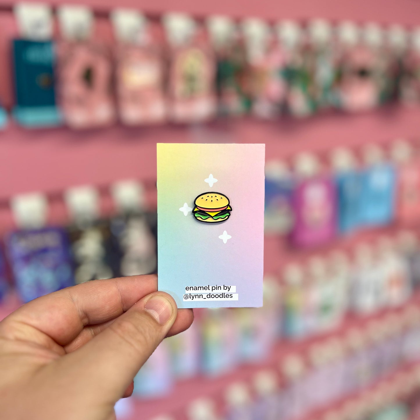 Burger - Enamel Pin