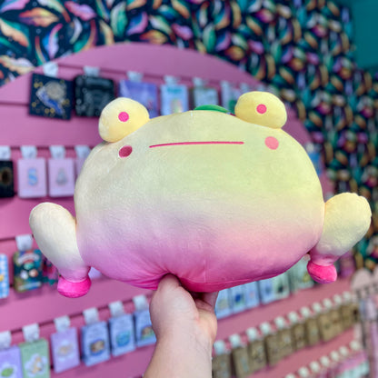 Fruit Frog Scented Plushie - Peach - Flutter & Fern