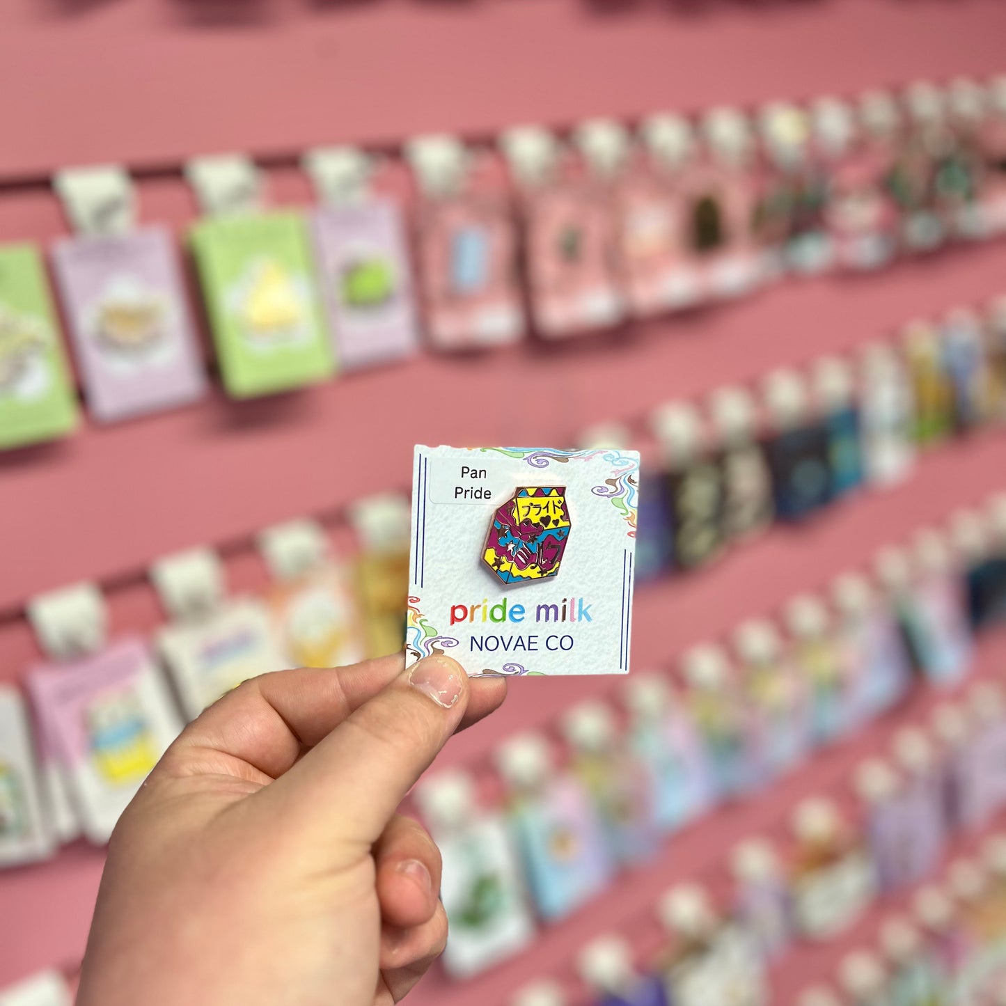 Pride Milk - Enamel Pin