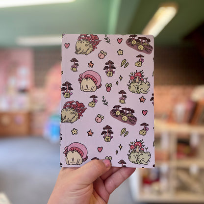 Mushroom Frogs - Notebook