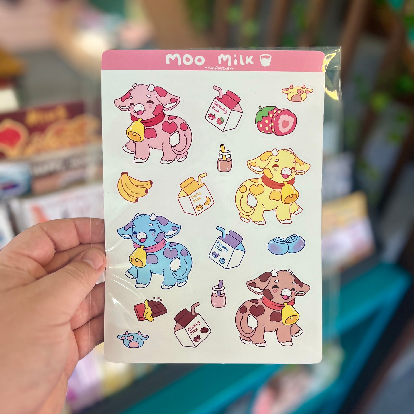 Moo Milk - Sticker Sheet