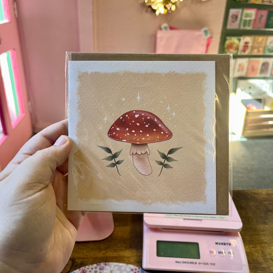 Toadstool - Square Card