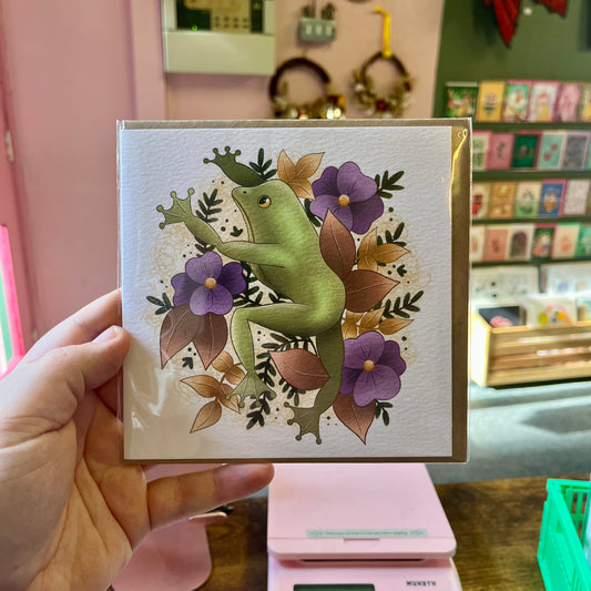 Frog - Square Card