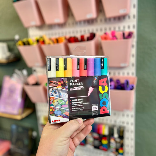 Pastel Colours - Posca Pen Pack (Medium)