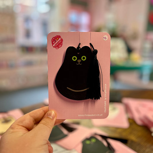 Black Cat - Bookmark