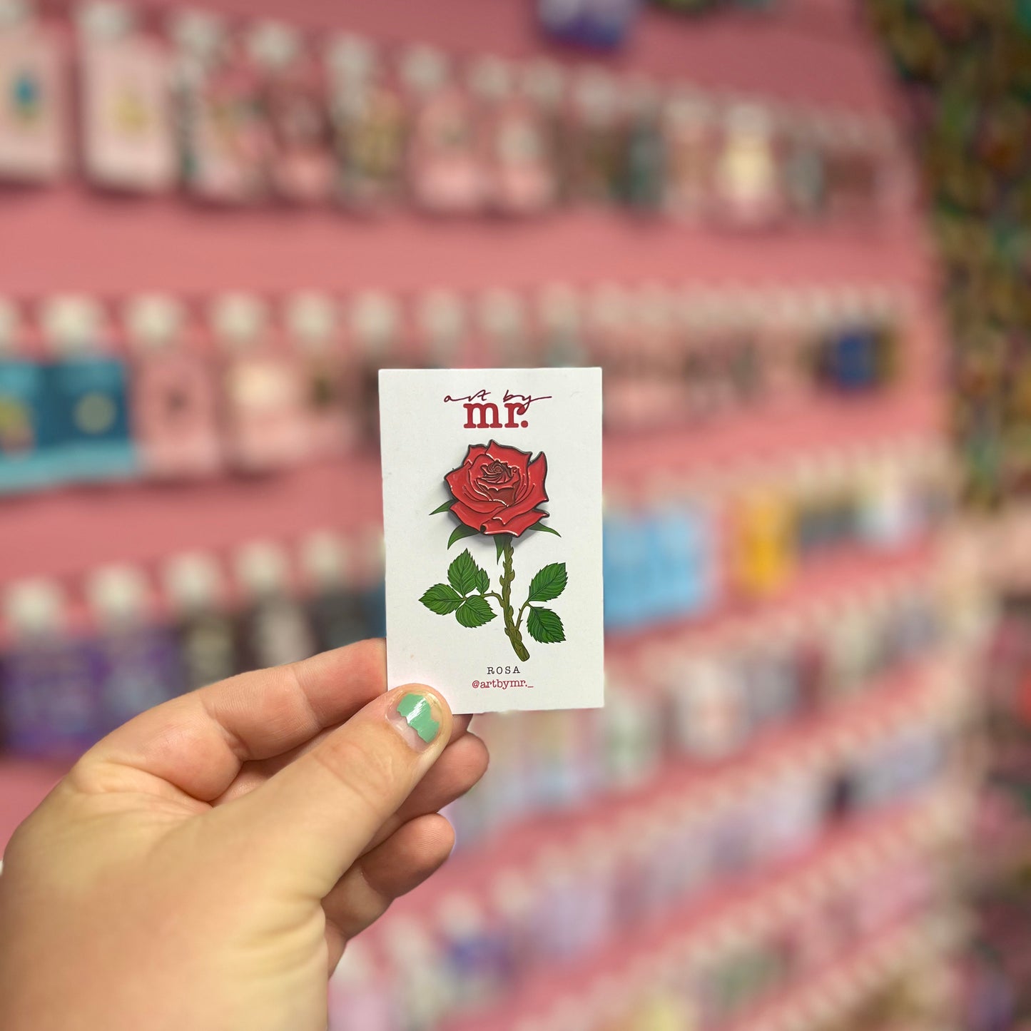 Rose - Enamel Pin