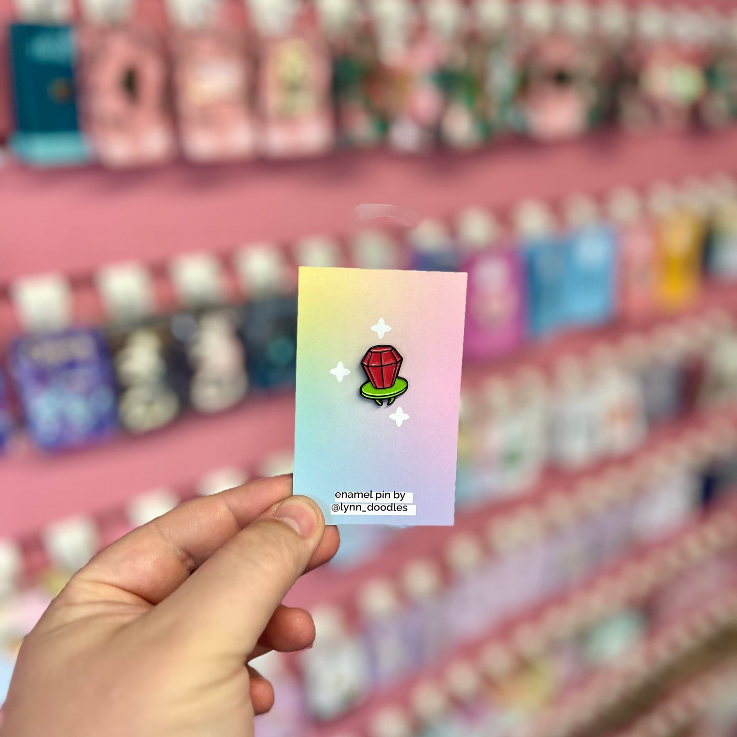 Ring Pop - Enamel Pin