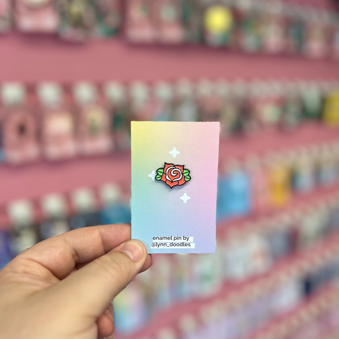 Rose - Enamel Pin