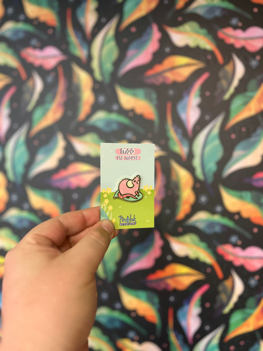 Moo Mouse - Enamel Pin