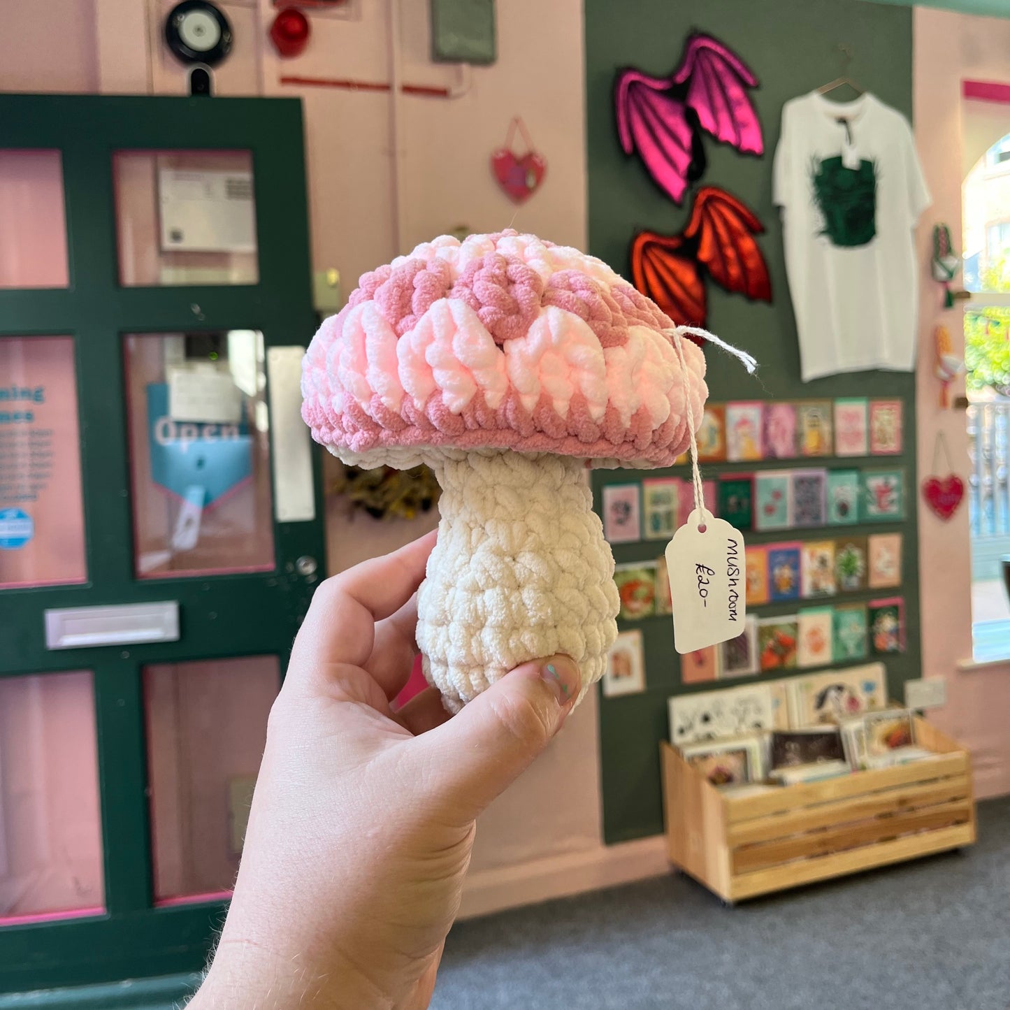 Dome Mushroom - Crochet Plushie