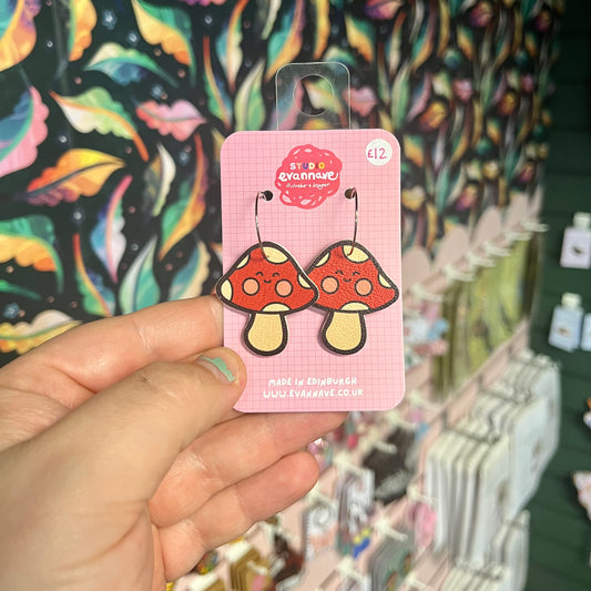 Mushroom - Earrings