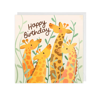 Giraffe - Square Card