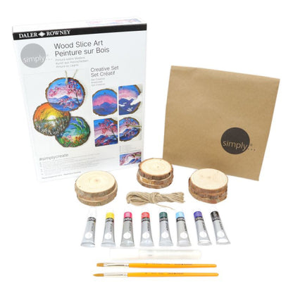 Wood Slice Art - Creative Kit