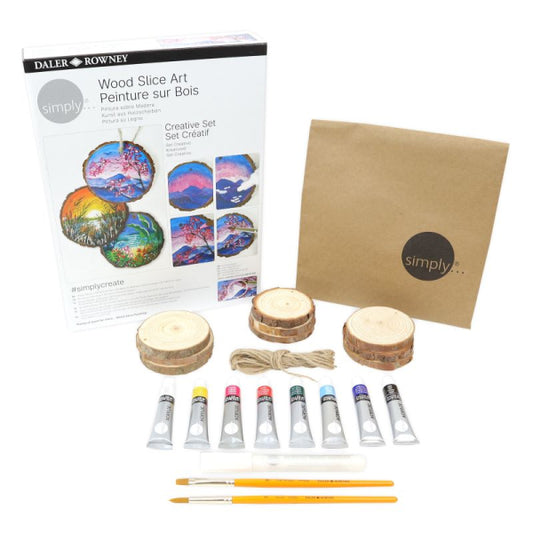 Wood Slice Art - Creative Kit