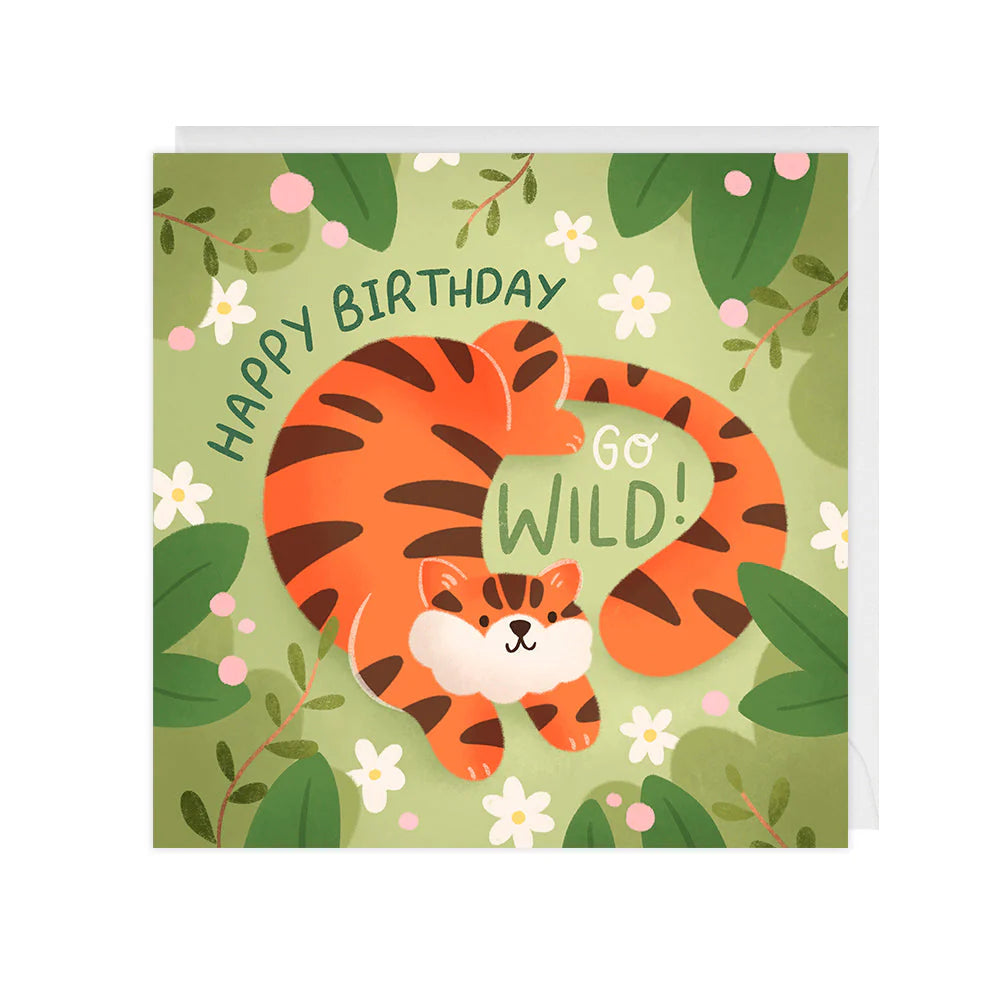 Go Wild! - Square Card