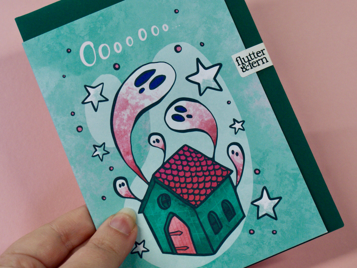 Haunted House - A6 Card