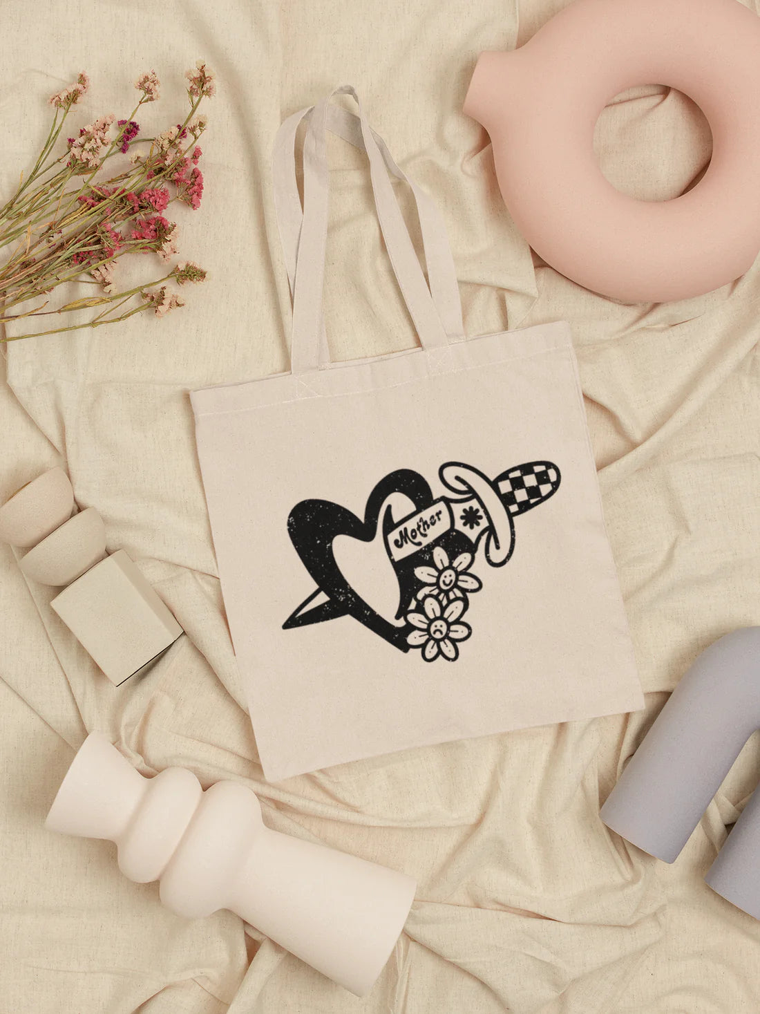 Heart Dagger - Tote Bag