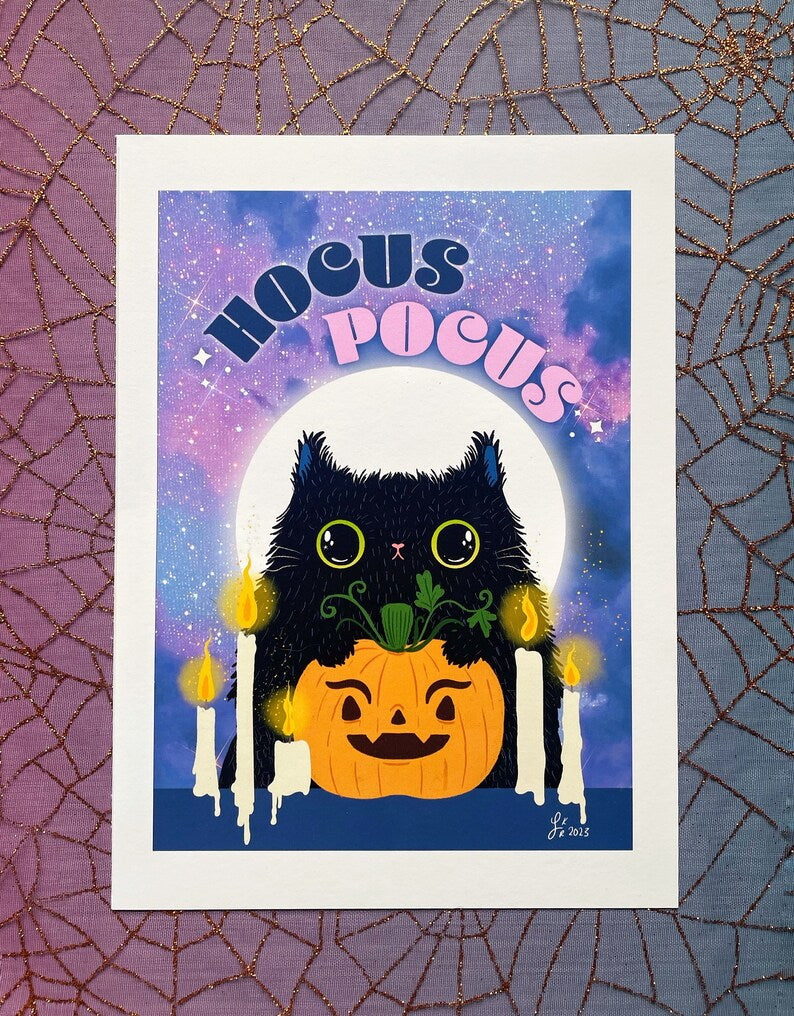 Hocus Pocus - A4 Print