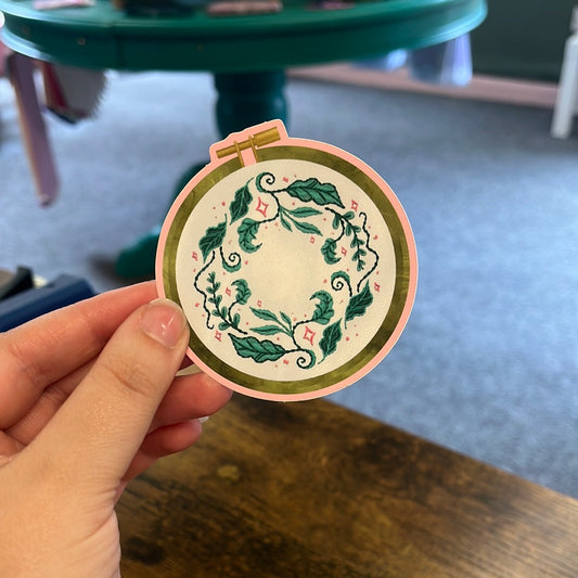 Embroidery Hoop - Sticker
