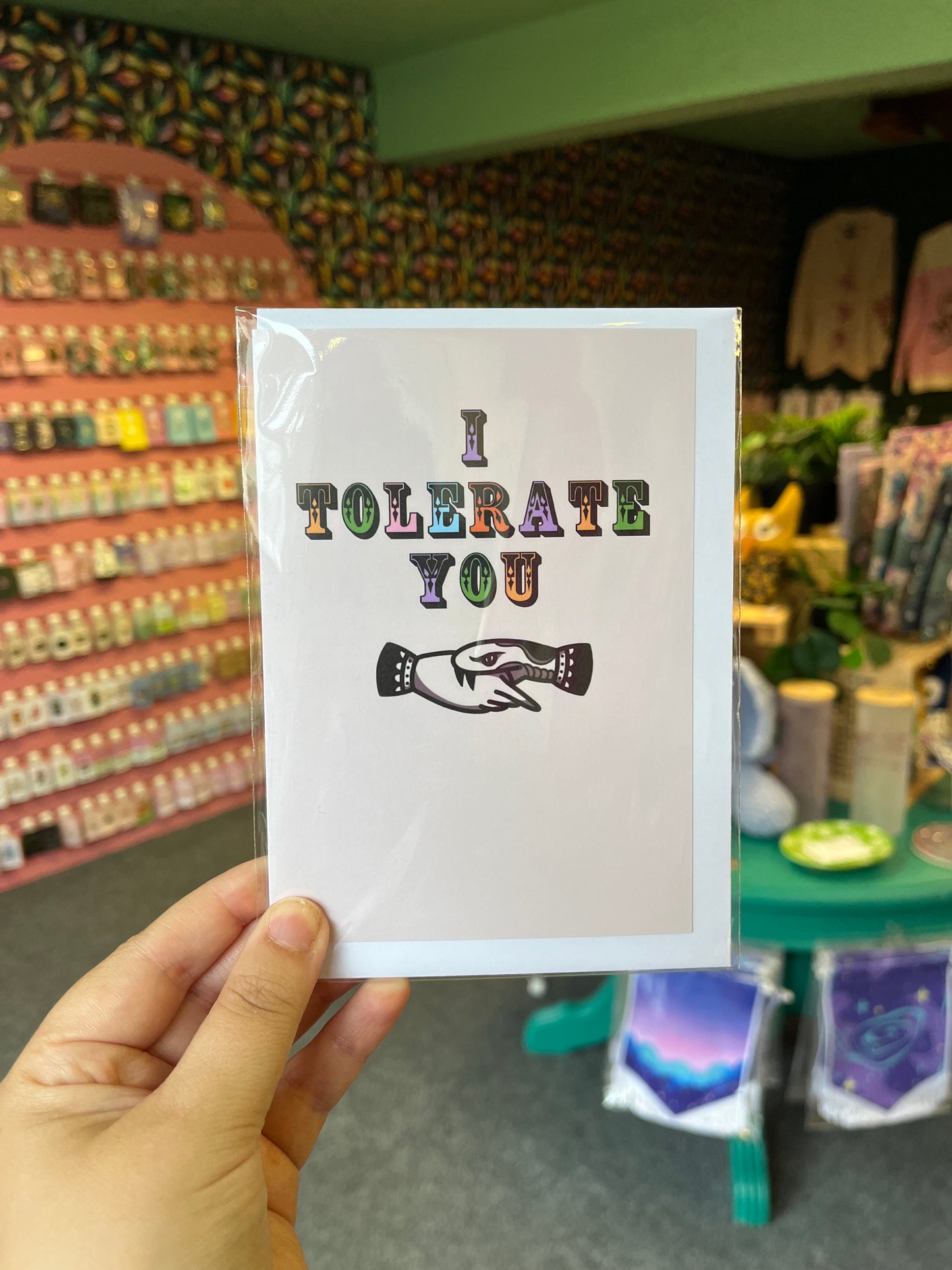 I Tolerate You  - A6 Card