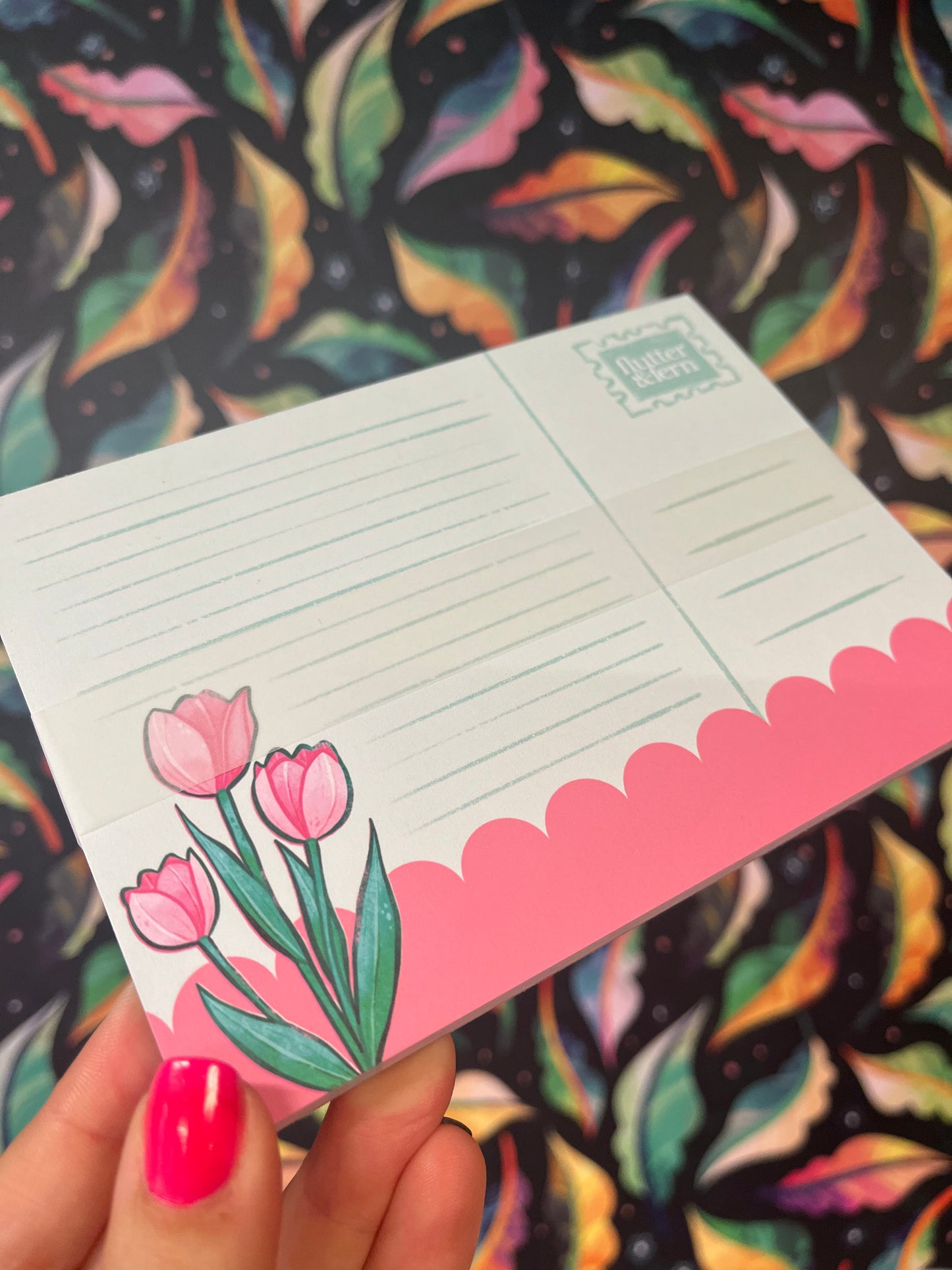 Tulip Postcard - A6 Notepad