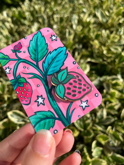 Strawberry - Enamel Pin